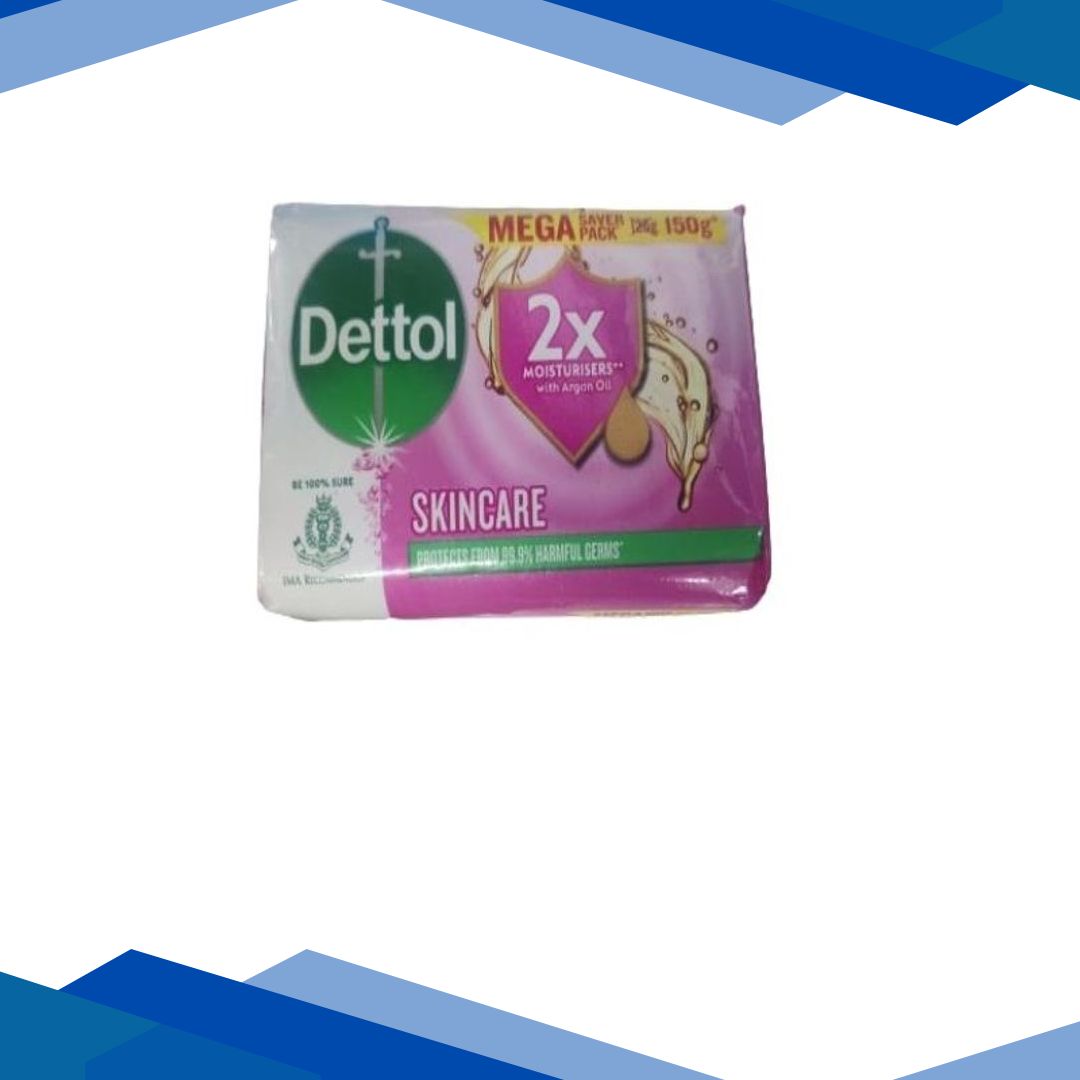 Dettol Soap – Skincare with 2X Moisturizers 150 g