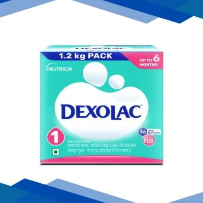 Dexolac Infant Formula Stage 1 Powder (Upto 6 months) 1.2 kg
