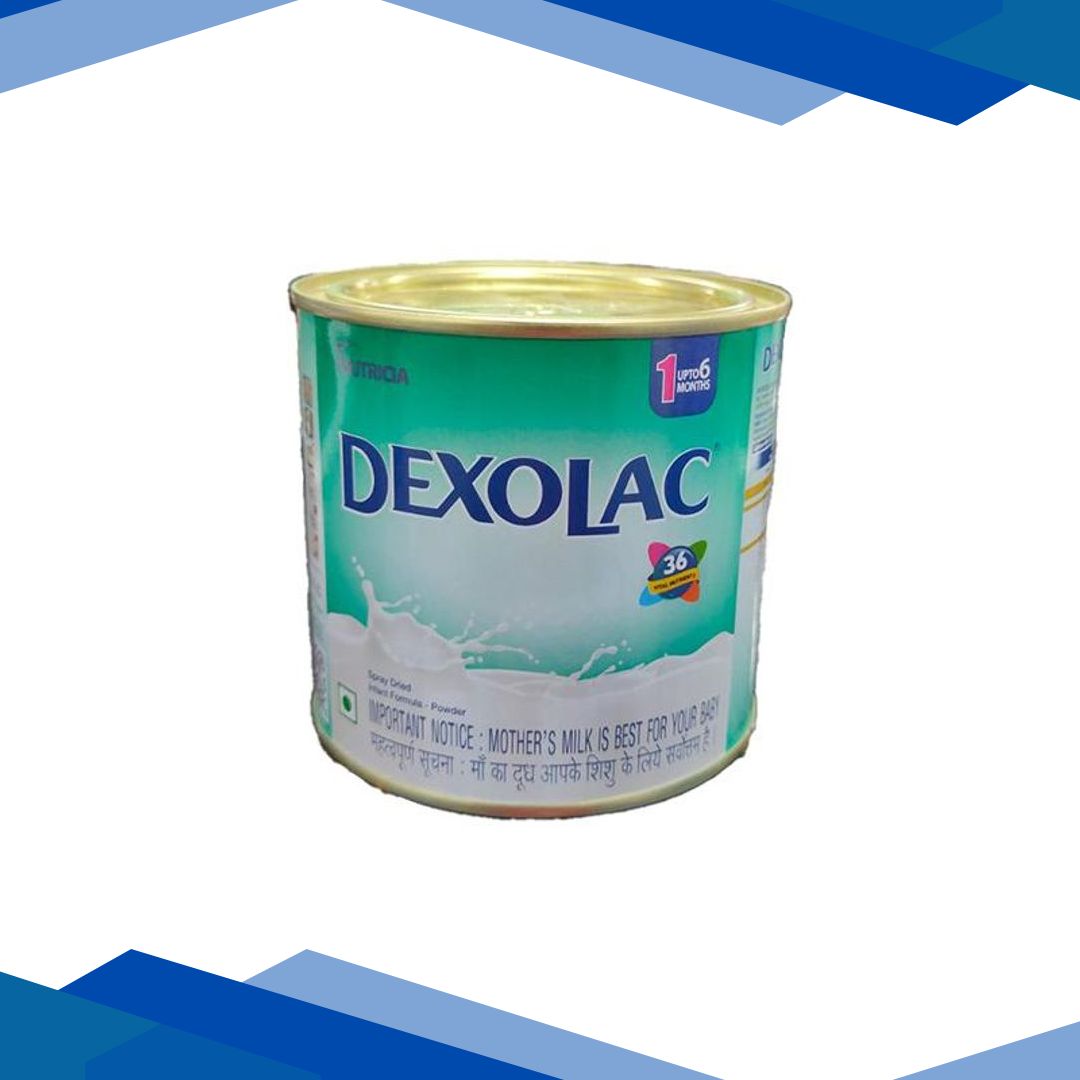 Dexolac Stage 1 (Upto 6 Months) Powder 200 gm -Tin