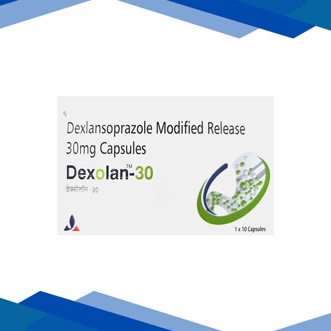DEXOLAN 30 Capsule 10’s