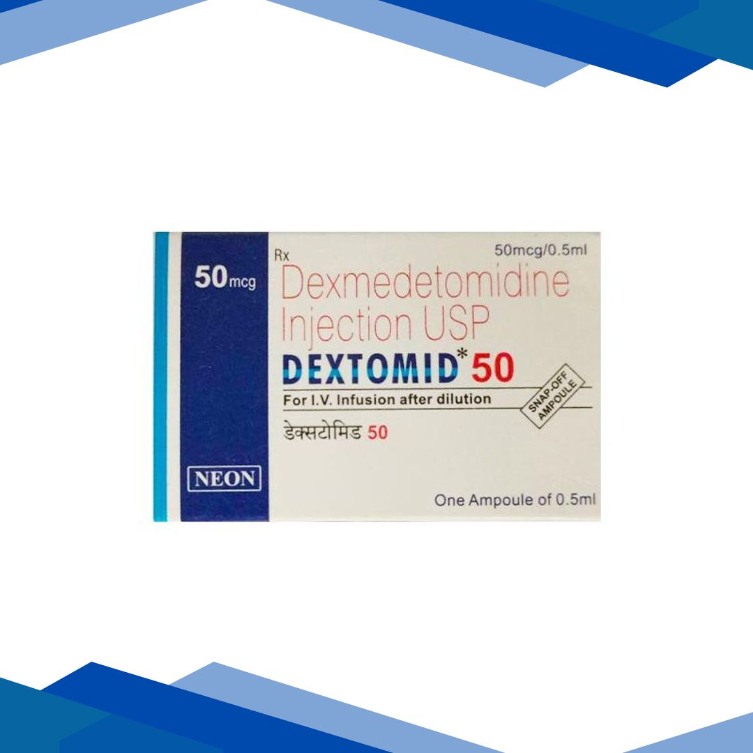 Dextomid 50mcg Injection 0.5ml