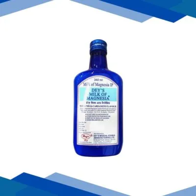 DEY’S MILK OF MAGNESIA WITH MILK CARDAMOM FLAVOUR Liquid 340ml