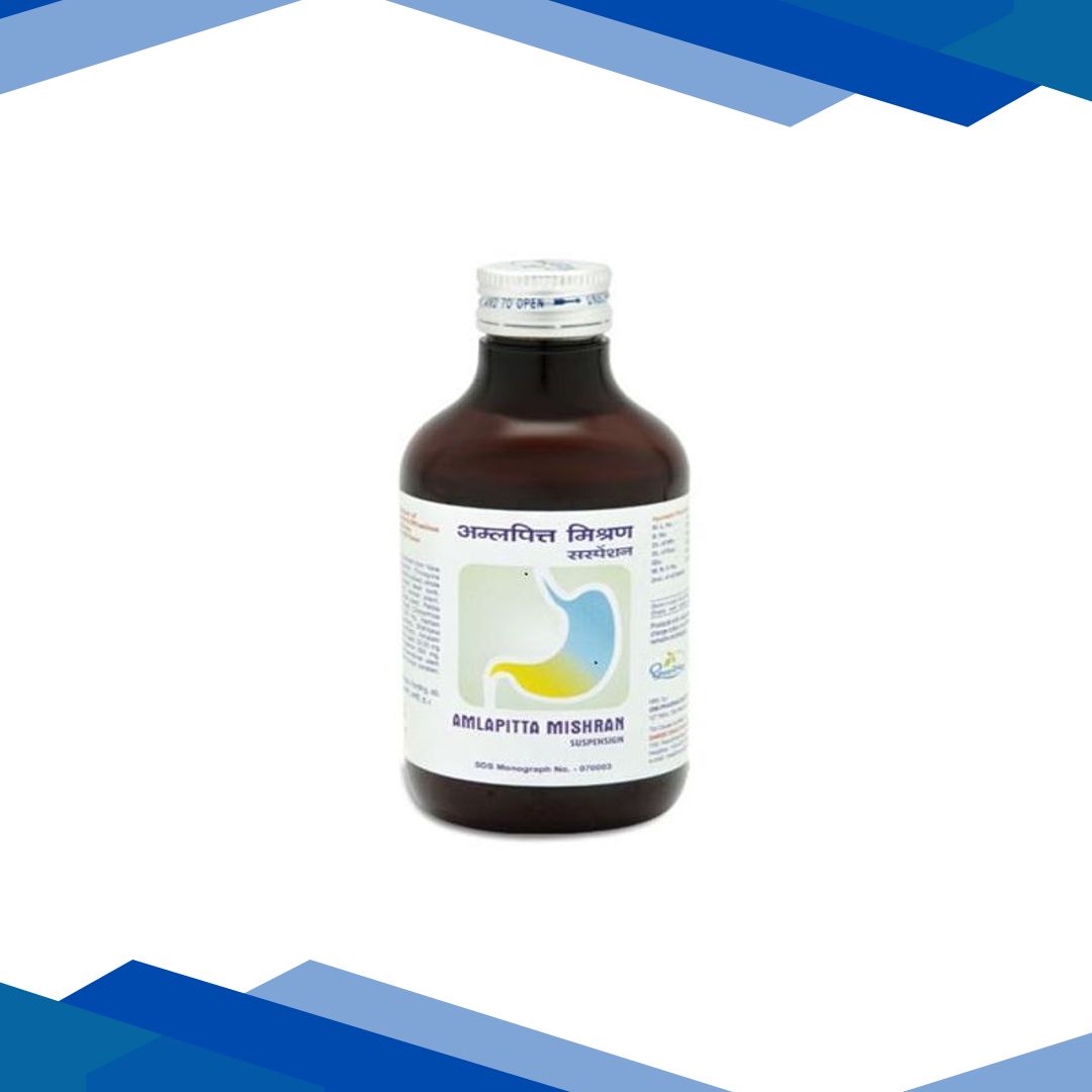 Dhootapapeshwar Amlapitta Mishran Suspension 450 ml