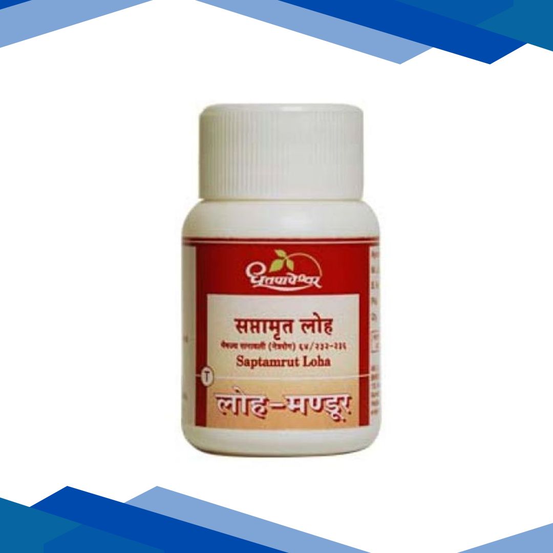 Dhootapapeshwar Saptamrut Loha Tablet 60’s