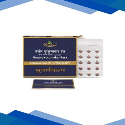 Dhootapapeshwar Vasant Kusumakar Ras Tablet 10’s