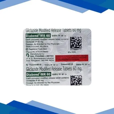 Diabend MR 60mg Tablet 10’S