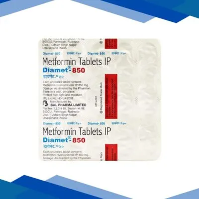Diamet 850mg Tablet 15’S