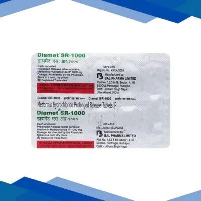 Diamet SR 1000 Tablet 10’S