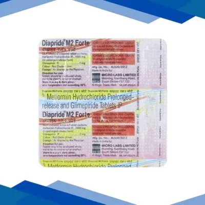 DIAPRIDE M2 FORTE Tablet 15’s