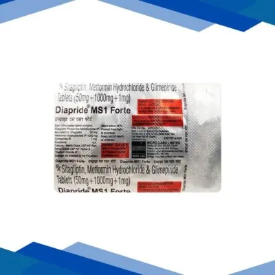 DIAPRIDE MS 1 FORTE Tablet 10’s