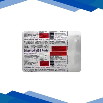 DIAPRIDE MS 2 FORTE Tablet 10’s
