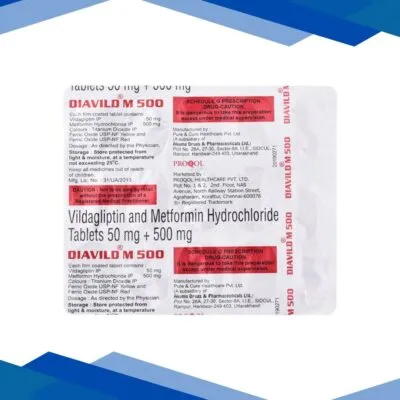 DIAVILD M 500mg Tablet 15’s
