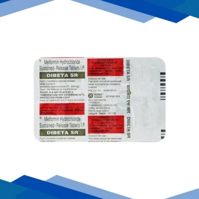 Dibeta SR 500mg Tablet 10’S