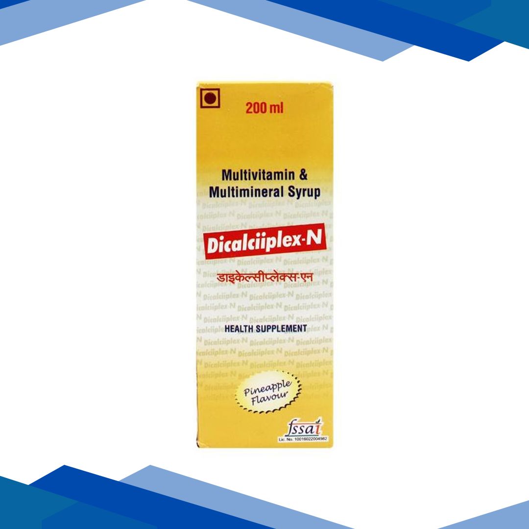 DICALCIIPLEX N PINEAPPLE FLAVOUR Syrup 200ml