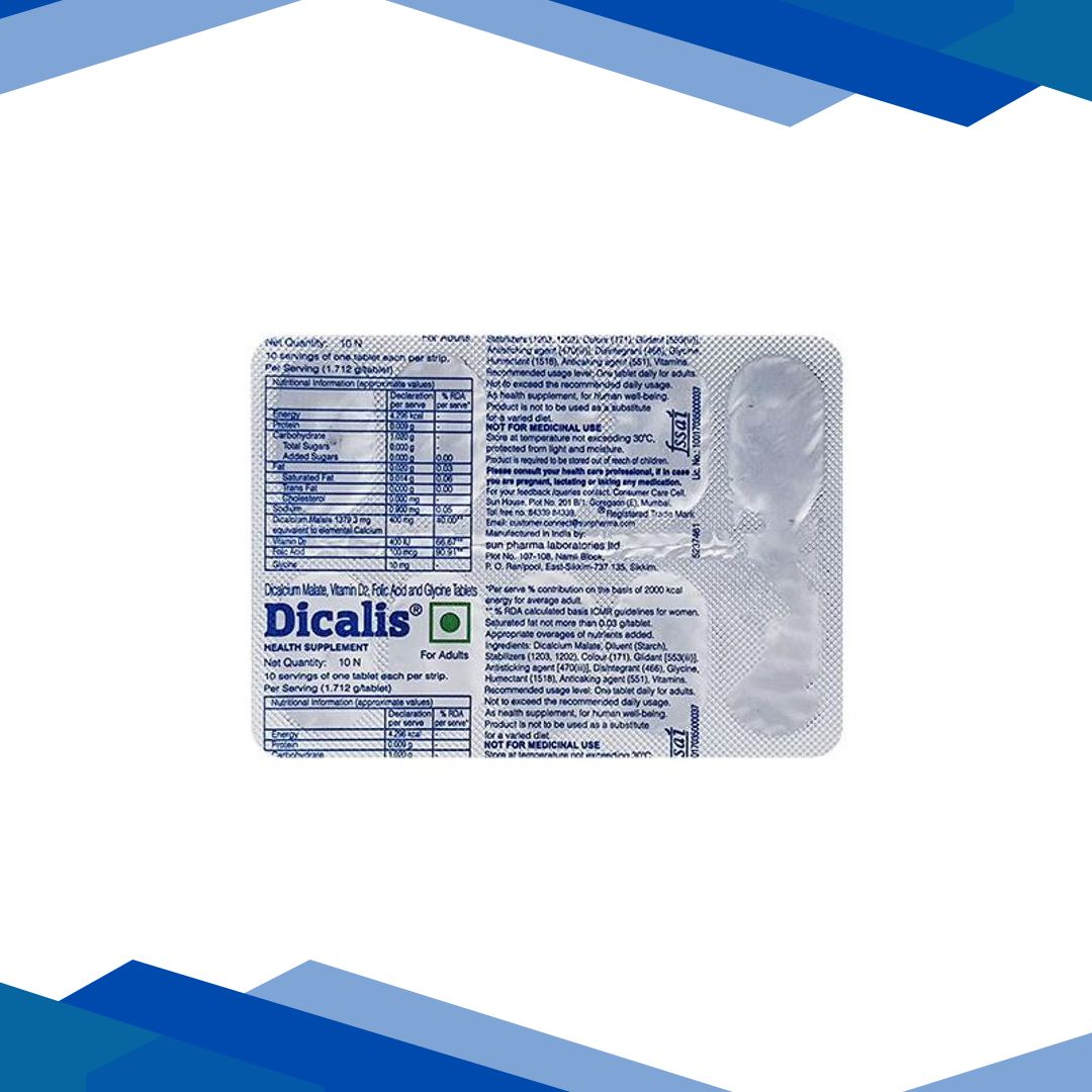 Dicalis Tablet 10’S