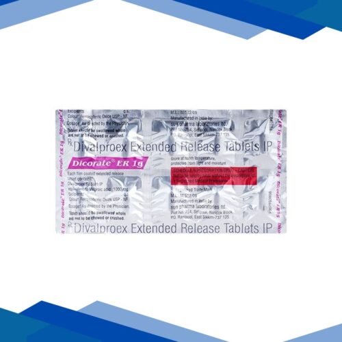 Dicorate ER 1gm Tablet 10’S