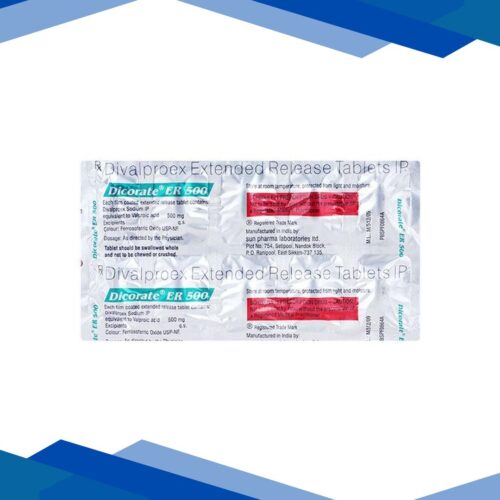 Dicorate ER 500mg Tablet 10’S