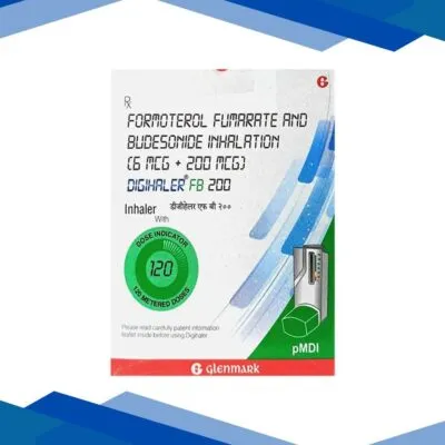 DIGIHALER FB 200 WITH DOSE INDICATOR 120md Inhaler 7.2g