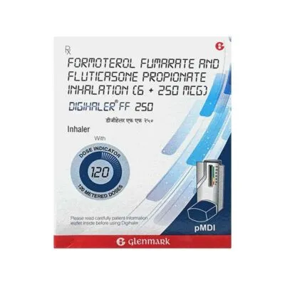 DIGIHALER FF 250 WITH DOSE INDICATOR 120MD Inhaler 7.2g