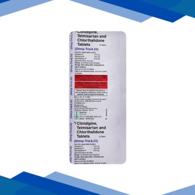 DILNIP TRIO 6.25 Tablet 10’s