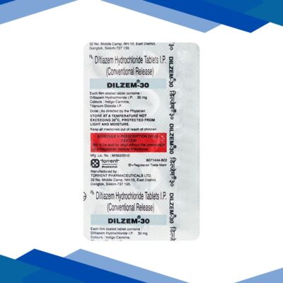Dilzem 30mg Tablet 15’S