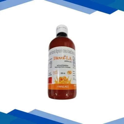 DIOVOL LA SUGAR FREE EXOTIC ORANGE Solution 200ml