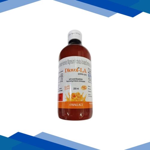DIOVOL LA SUGAR FREE EXOTIC ORANGE Solution 200ml