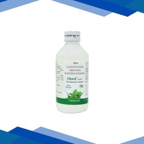 Diovol Sugar Free Mint Flavour Suspension 170ml