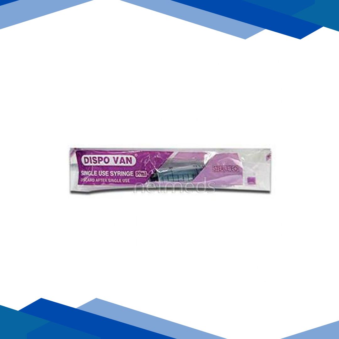 Dispovan 22G Syringe 20 ml
