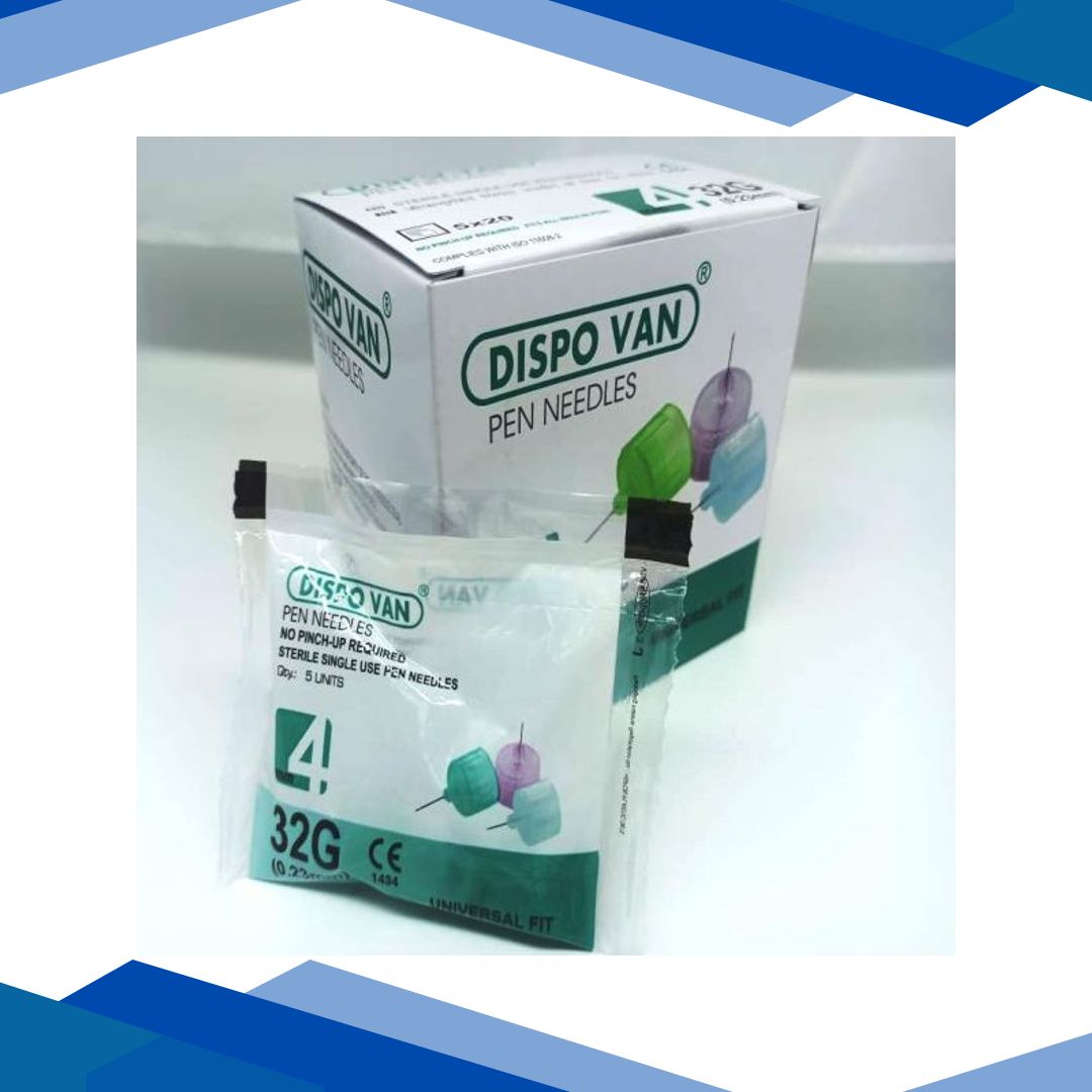 Dispovan Pen Needles 32G 5’s