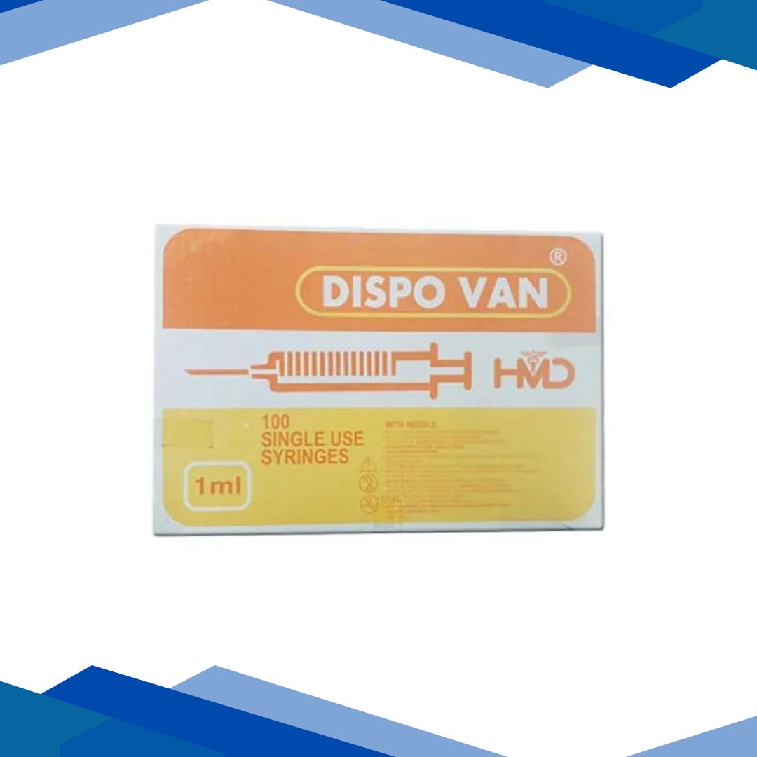 Dispovan Syringe 1 ml
