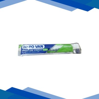 Dispovan Syringe 2.5 ml 10’s
