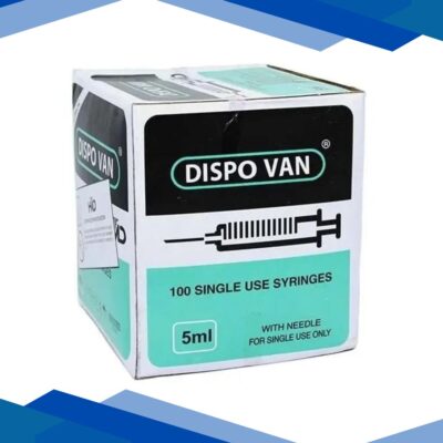 Dispovan Syringe 5 ml 100’s