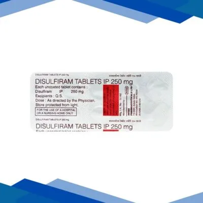Disulfiram 250mg Tablet 10’S