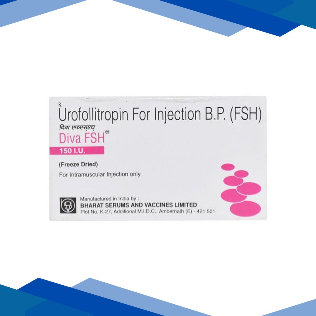 Diva Fsh 150 IU Injection 1’S