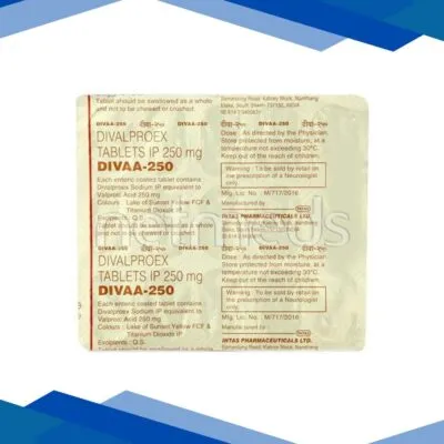 Divaa 250mg Tablet 15’S