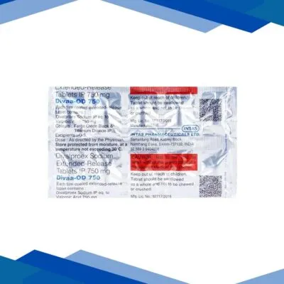 Divaa OD 750mg Tablet 10’S