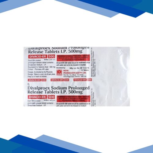 Divacid ER 500mg Tablet 10’S
