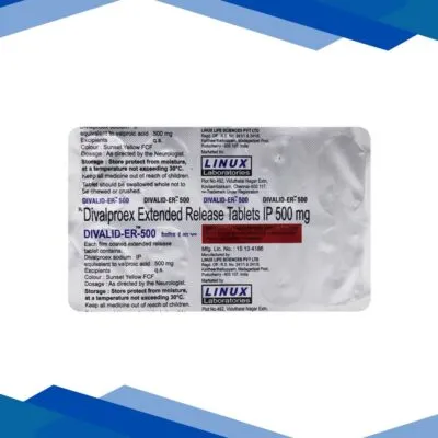 Divalid ER 500mg Tablet 10’S