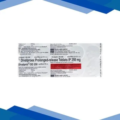 Divalprid OD 250mg Tablet 10’S
