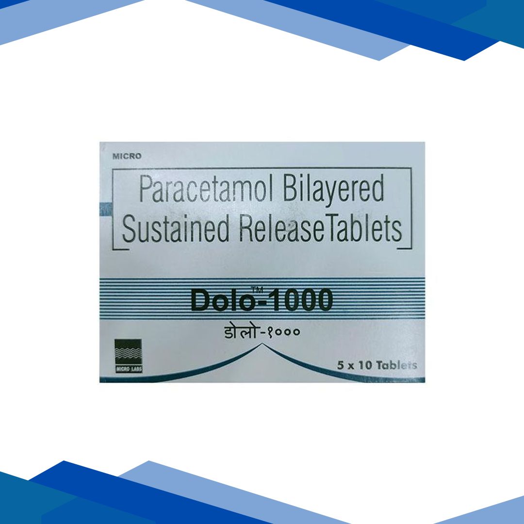 Dolo 1000 Tablet 10’S