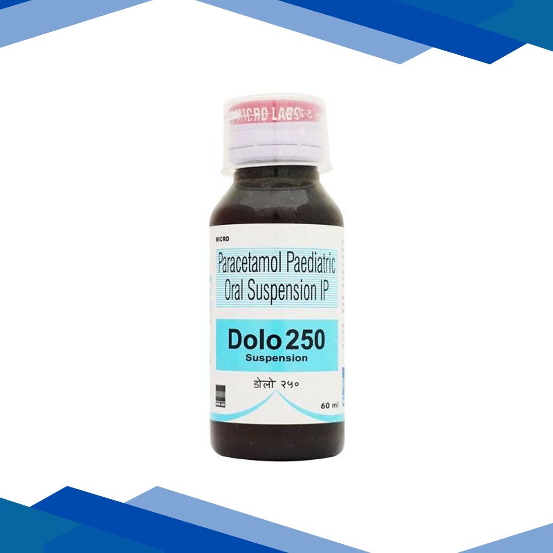 Dolo 250mg Suspension 60ml
