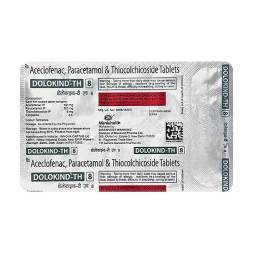 DOLOKIND TH 8 Tablet 10’s