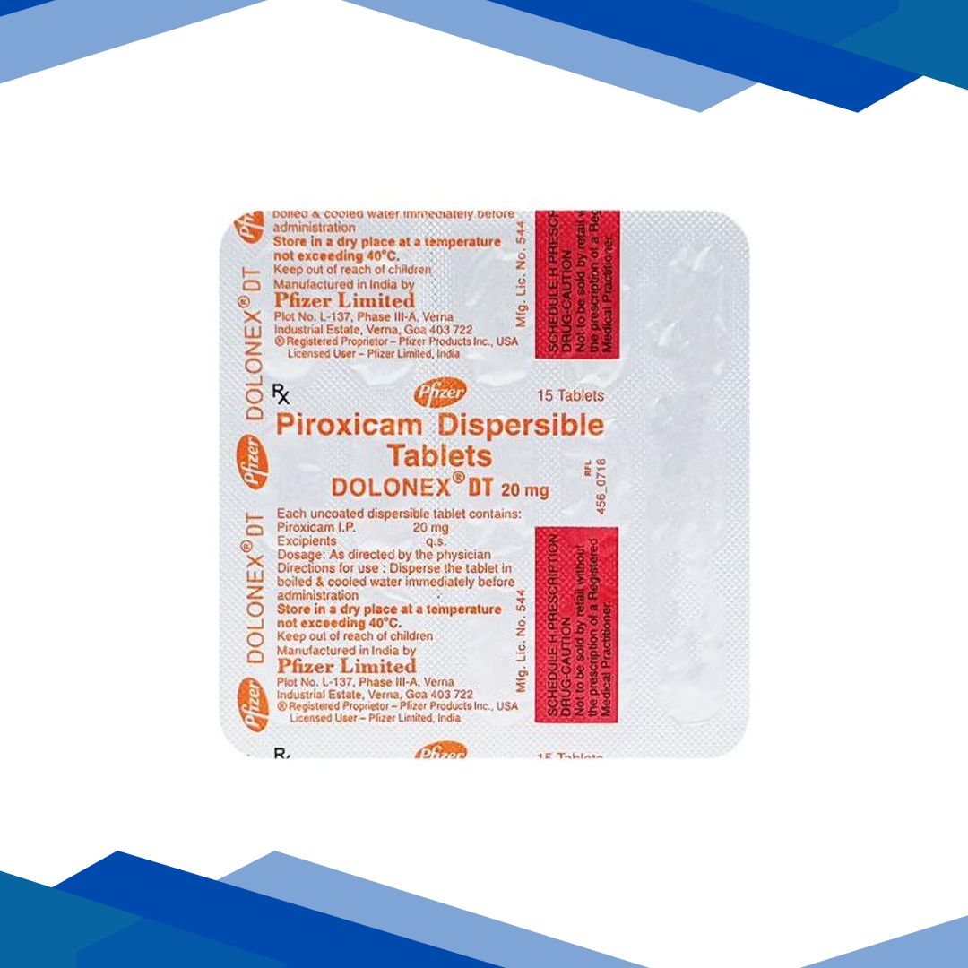Dolonex DT 20mg Tablet 15’S