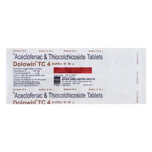 Dolowin TC 4/100mg Tablet 10’S
