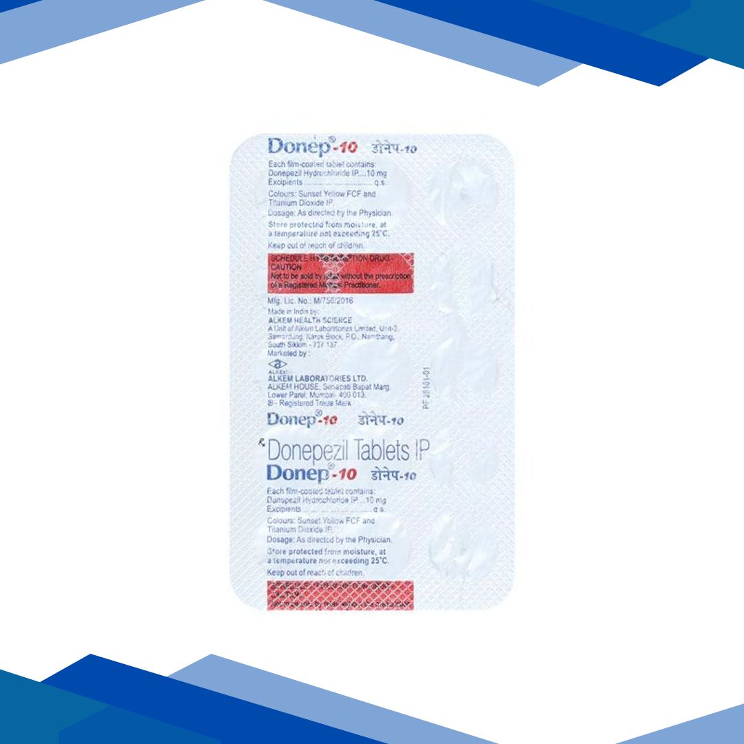 Donep 10mg Tablet 15’S