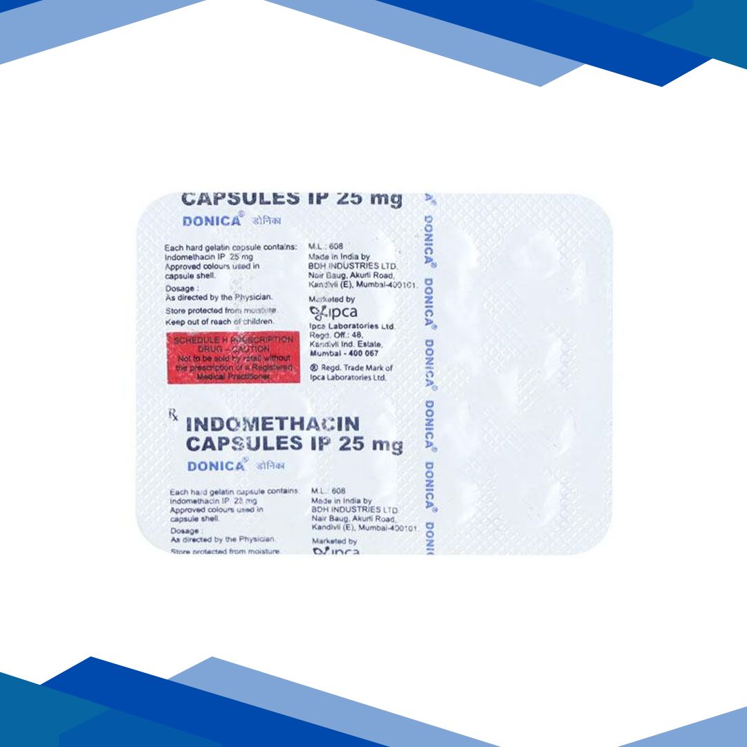 Donica 25mg Capsule 10’S
