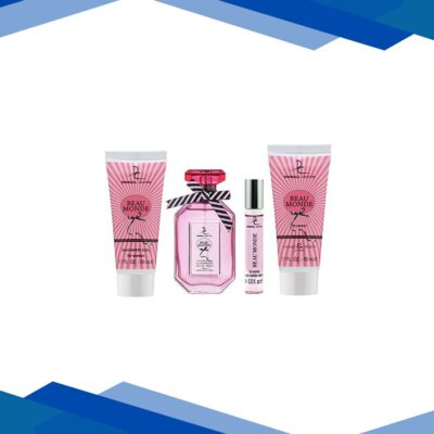 Dorall Collection Beau Monde Gift Set (Edt 100ml and 10ml + Shower Gel 50ml + HandandBody Lotion 50ml) 1’s