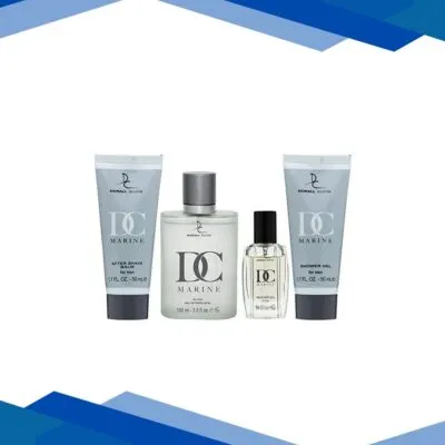 Dorall Collection Marine Gift Set (Edt 100ml and 15ml + Shower Gel 50ml + After Shave Balm 50ml) 1’s