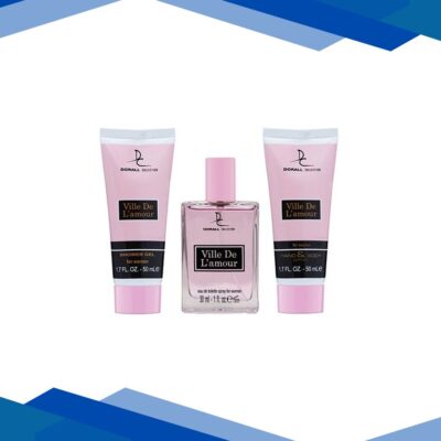 Dorall Collection Ville D L’Amour Gift Set (Edt 30ml + Hand and Body Lotion 50ml + Shower Gel 50ml) 1’s